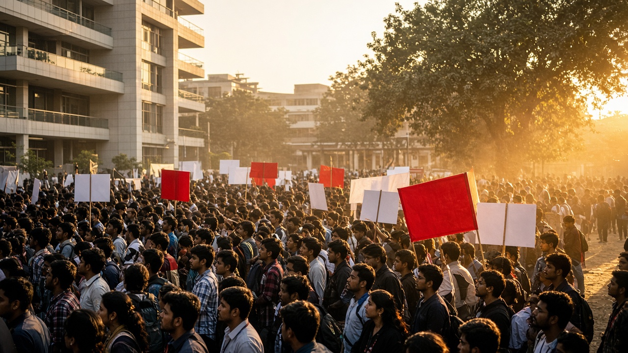 ASUI छात्र रALLY — परिसर लोकतंत्र